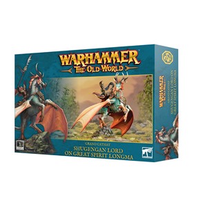 Picture of Shugengan Lord on Great Spirit Longma Grand Cathay Warhammer The Old World