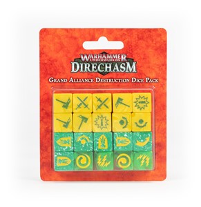 Picture of Direchasm Grand Alliance Destruction Dice Pack Underworlds