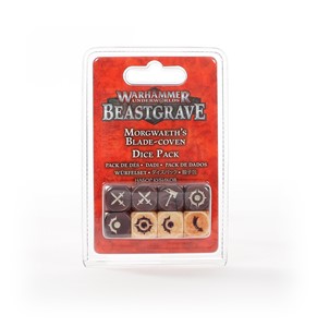 Picture of Morgwaeth's Blade-Coven Dice Set - Warhammer Underworld Beastgrave