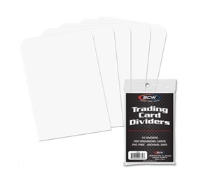 Picture of BCW Trading Card Dividers (10)