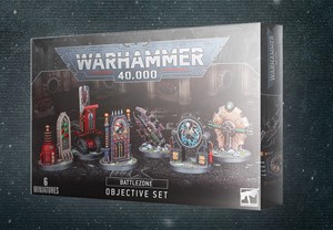 Picture of Battlezone: Manufactorum Objective Set - Warhammer 40,000