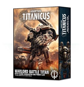 Picture of Adeptus Titanicus Warlord Battle Titan with Plasma Annihilator and Power Claw