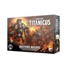 Picture of Adeptus Titanicus Questoris Knights with Thunderstrike Gauntlets and Rocket Pods