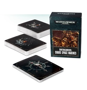 Picture of Chaos Space Marines Data Cards [2019 Edition]
