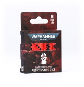Picture of Red Corsairs Dice Chaos Space Marines Warhammer 40K