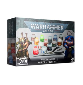 Picture of Warhammer 40,000 - Paints and Tools Set