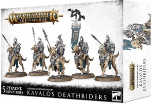 Picture of Kavalos Deathriders Ossiarch Bonereapers