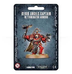 Picture of BLOOD ANGELS CAPTAIN: TERMINATOR ARMOUR - Direct From Supplier*.