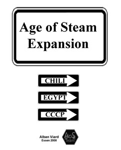 Picture of Age of Steam Chile, CCCP and Egypt