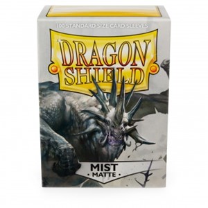 Picture of Matte Mist Standard Sleeves (100) dragon shield