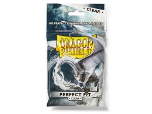 Picture of Perfect Fit Clear Standard Sleeves (100) dragon shield