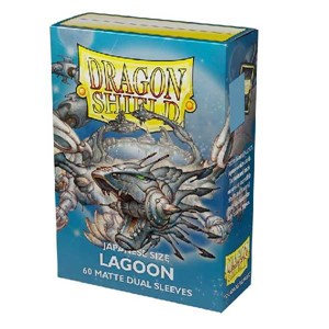 Picture of Matte Dual Lagoon Japanese Size Sleeves Dragon Shield ( 60 Sleeves )