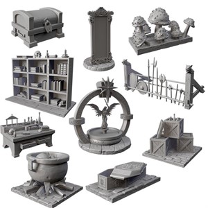 Picture of Blacklist Miniatures: Scenery Pack