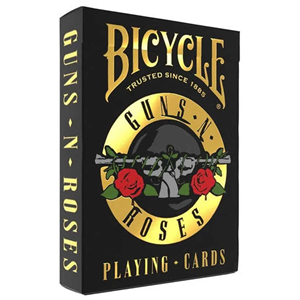 Picture of Guns and Roses Playing Cards Bicycle