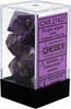 Picture of Chessex Vortex Dice™ Polyhedral Purple/gold 7-Die Set