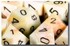 Picture of Chessex Festive™ Polyhedral Circus/black 7-Die Set