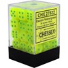 Picture of Chessex Vortex Electric Yellow w/green