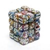 Picture of Chessex Festive™ 12mm d6 Carousel/white Dice Block™