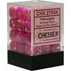 Picture of Chessex Vortex Pink w/Gold 12mm d6