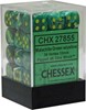 Picture of Chessex Vortex Malachite 12mm d6