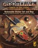 Picture of Gloomhaven: Jaws of the Lion Removable Sticker Set & Map