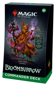 Picture of Squirreled Away Bloomburrow Commander Deck Magic the Gathering