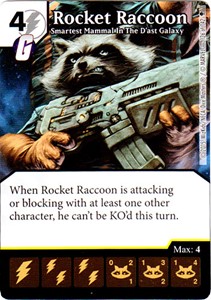 Picture of Rocket Raccoon Smartest Mammal In The Dast Galaxy