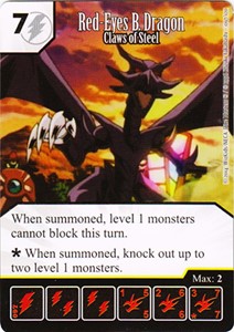 Picture of Red-Eyes B. Dragon Claws of Steel
