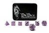Picture of Light Purple Bone Dragon Dice Set