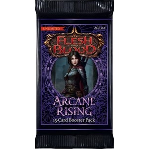 Picture of Arcane Rising Unlimited Booster Pack Flesh And Blood TCG