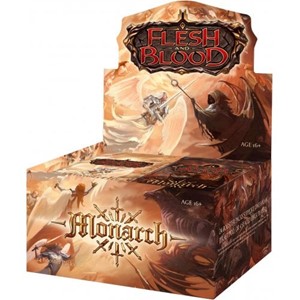 Picture of Monarch First Edition Booster Display Flesh and Blood TCG