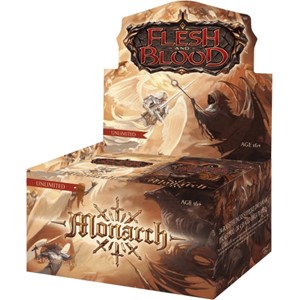 Picture of Monarch Unlimited Booster Display Flesh and Blood TCG