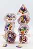 Picture of Rainbow Flag Resin Dice Set