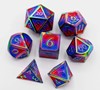 Picture of Pride flag metal dice set - bisexual pride