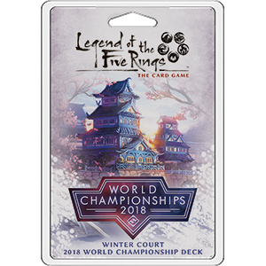 Picture of 2018 Winter Court World Championship Deck: Legend of 5 Rings LCG
