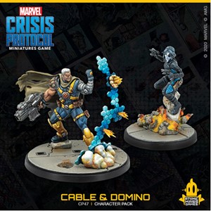 Picture of Cable and Domino Marvel Crisis Protocol