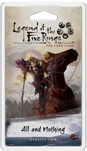 Picture of All and Nothing Dynasty Pack - Legend of the Five Rings LCG Expansion