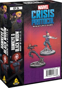 Picture of Hawkeye and Black Widow - Marvel Crisis Protocol