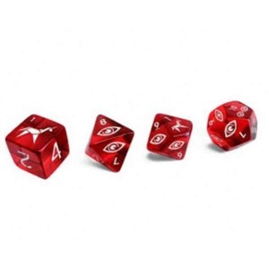 Picture of Free League Blade Runner RPG: Dice Set - 4 Piece Dice Set, SciFi RPG Accessory