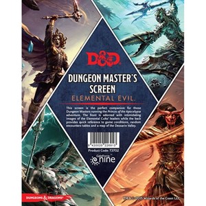 Picture of Dungeons & Dragons - DM Screen - Elemental Evil