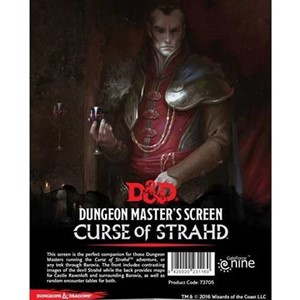 Picture of Curse of Strahd Dungeon Master's Screen 