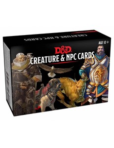 Picture of NPCs & Creatures Cards Dungeons and Dragons 