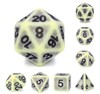 Picture of Yellow Apatite Dice Set