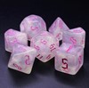 Picture of Aurora The Chaos Pink font Dice Set