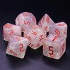 Picture of Aurora The Chaos Red font Dice Set