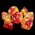 Picture of Aurora Volcano on Fire Dice Set