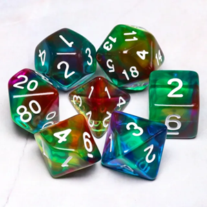 Picture of Colorful Wind Dice Set
