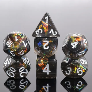 Picture of Grey Frost Flakes Dice Set