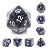 Picture of Glitter Blue Dice Set