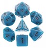 Picture of Glow in the Dark Blue Dice Set